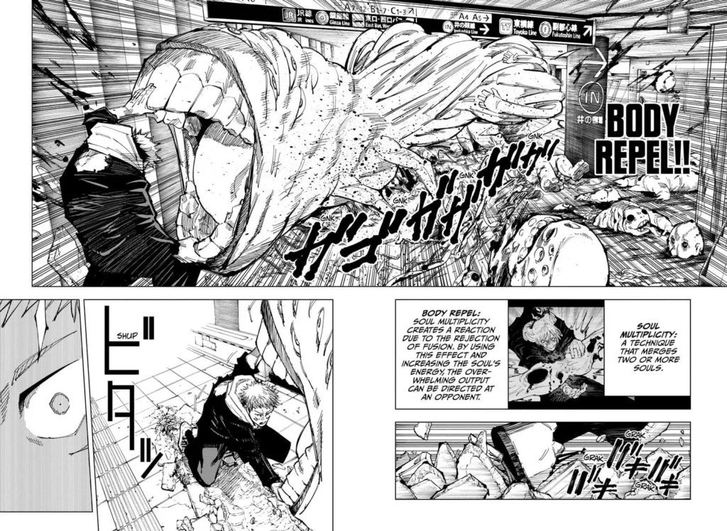 JJK Manga Chapter 121 4