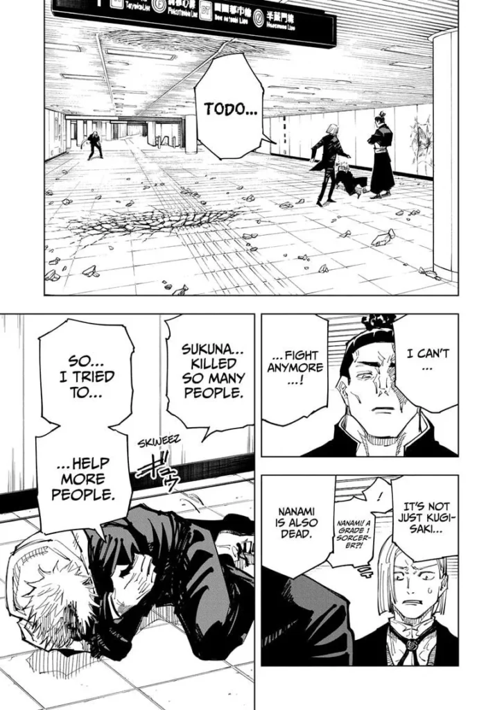 JJK Manga Chapter 127 4