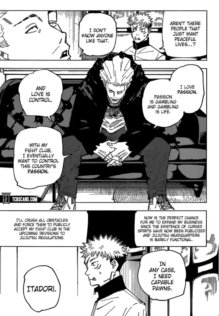 JJK Manga Chapter 155 5