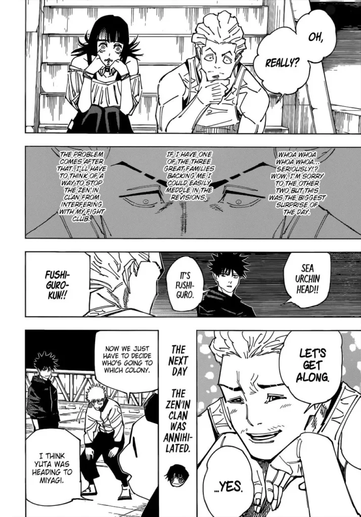 JJK Manga Chapter 158 5