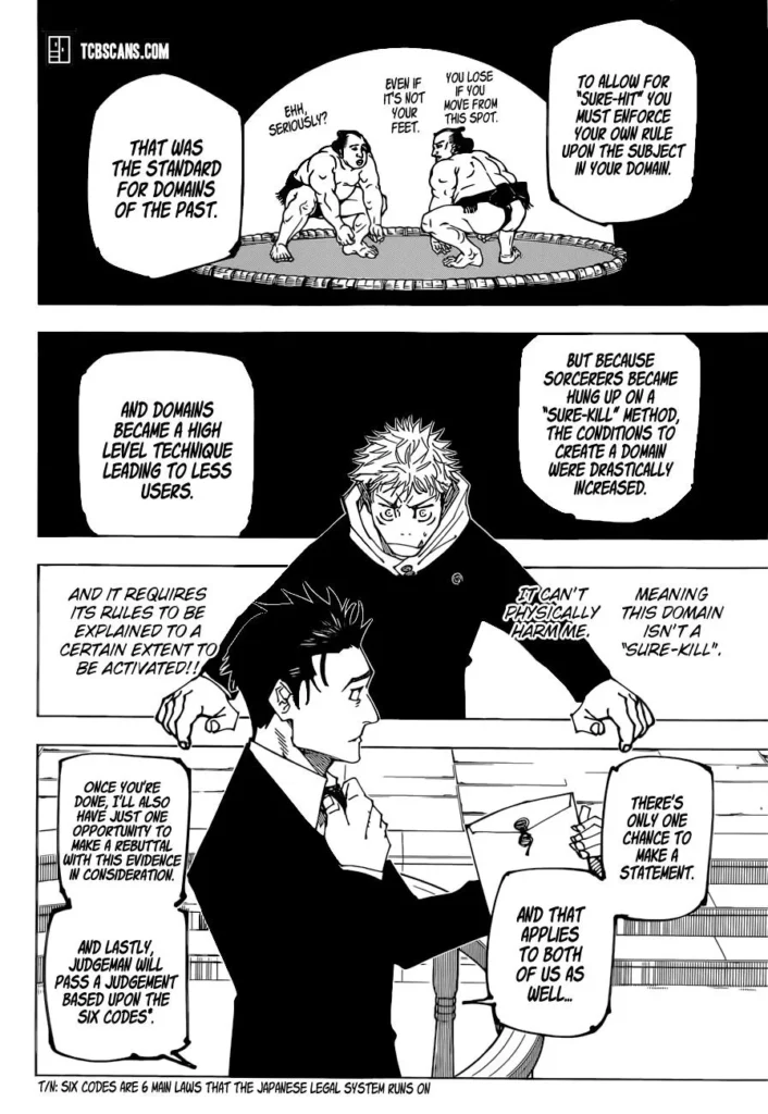 JJK Manga Chapter 164 7