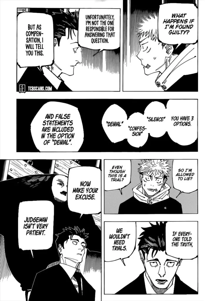 JJK Manga Chapter 164 8