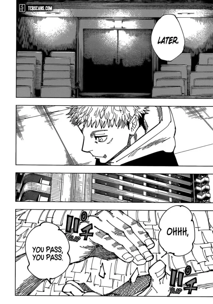 JJK Manga Chapter 167 5