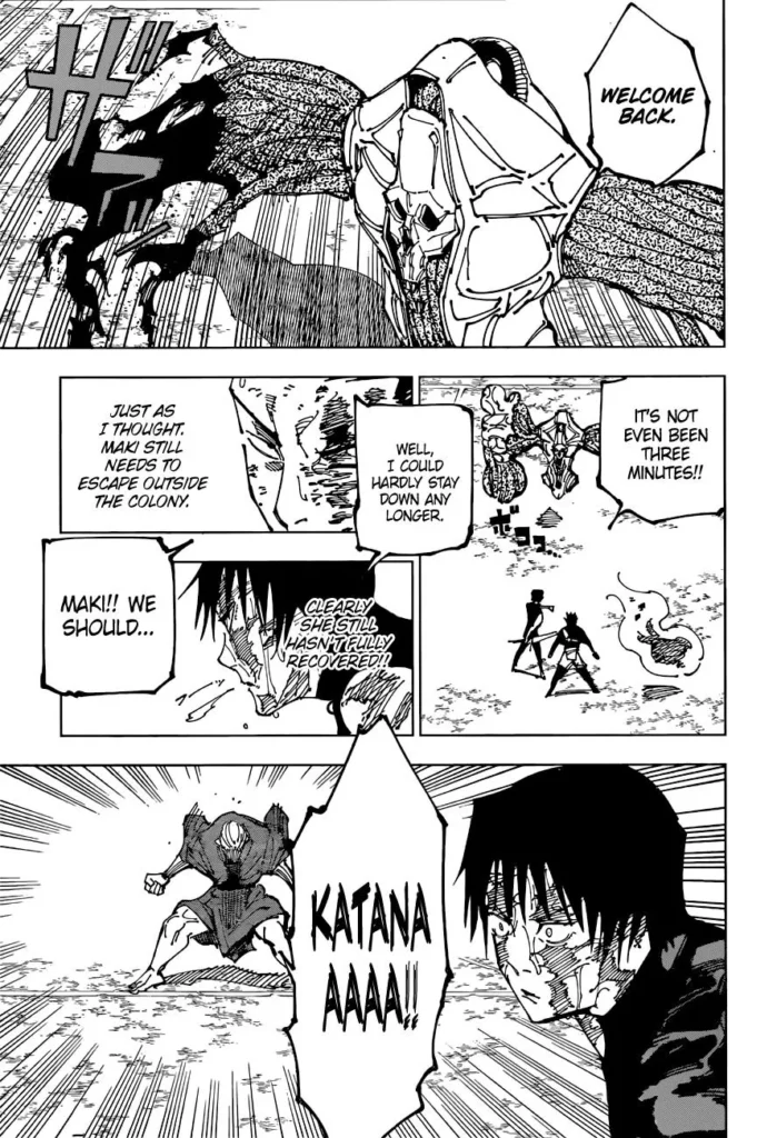 JJK Manga Chapter 195 9