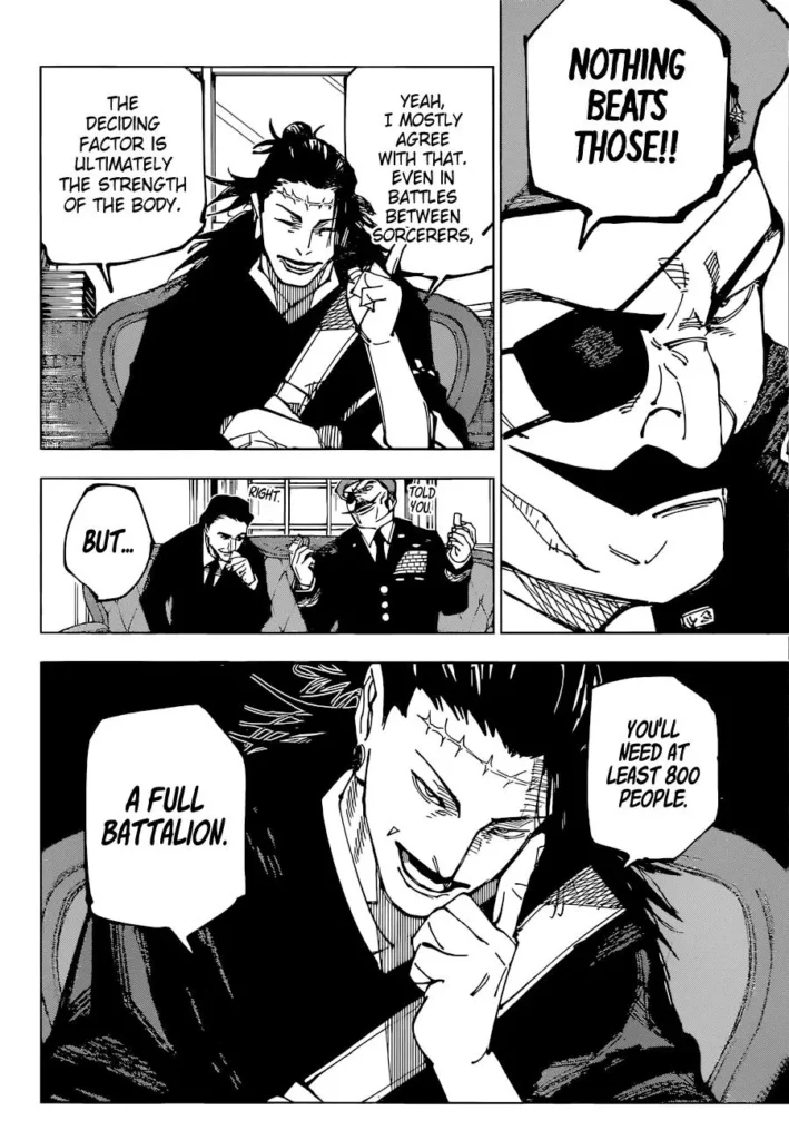 JJK Manga Chapter 201 8