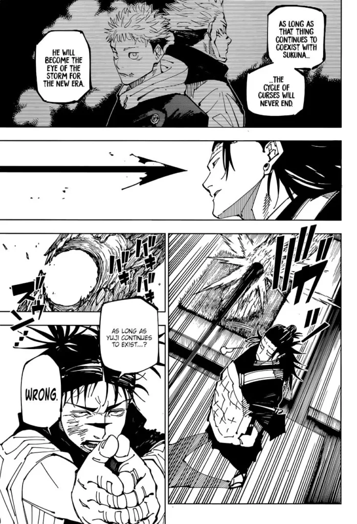 JJK Manga Chapter 203 8