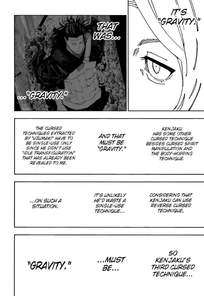 JJK Manga Chapter 205 12