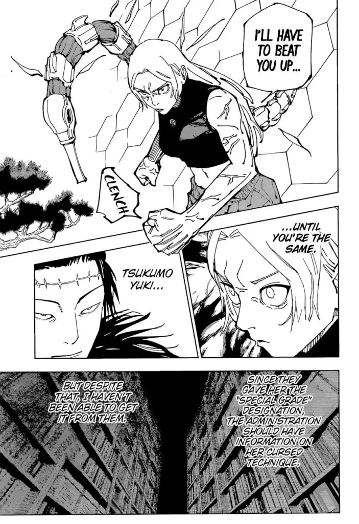 JJK Manga Chapter 205 3