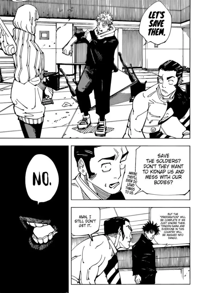 JJK Manga Chapter 210 5
