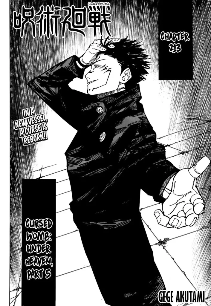 JJK Manga Chapter 213 2