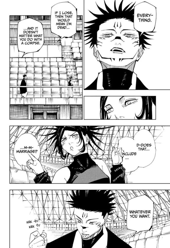 JJK Manga Chapter 217 6