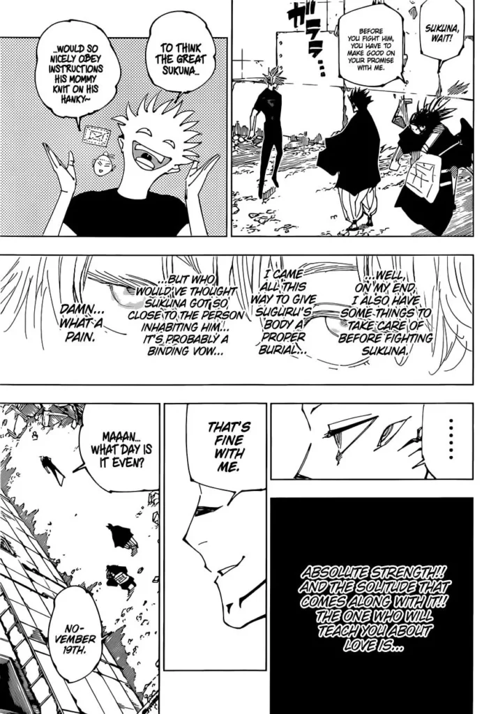 JJK Manga Chapter 221 16