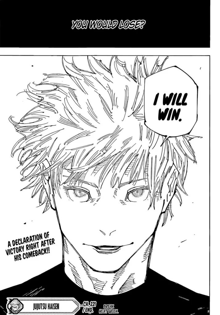 JJK Manga Chapter 221 18