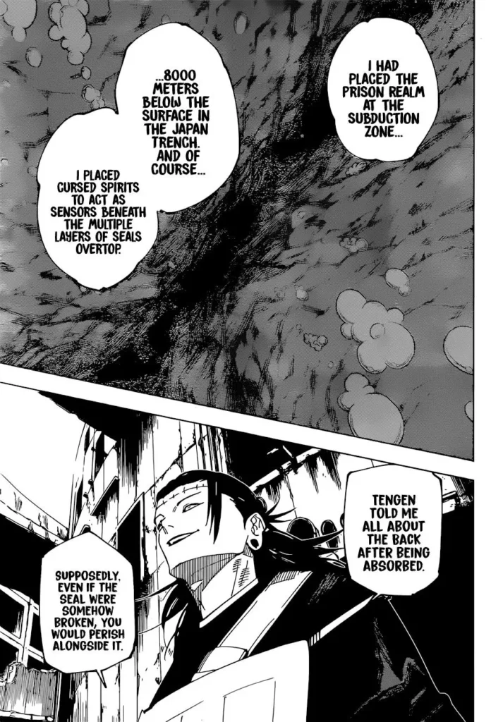 JJK Manga Chapter 221 9