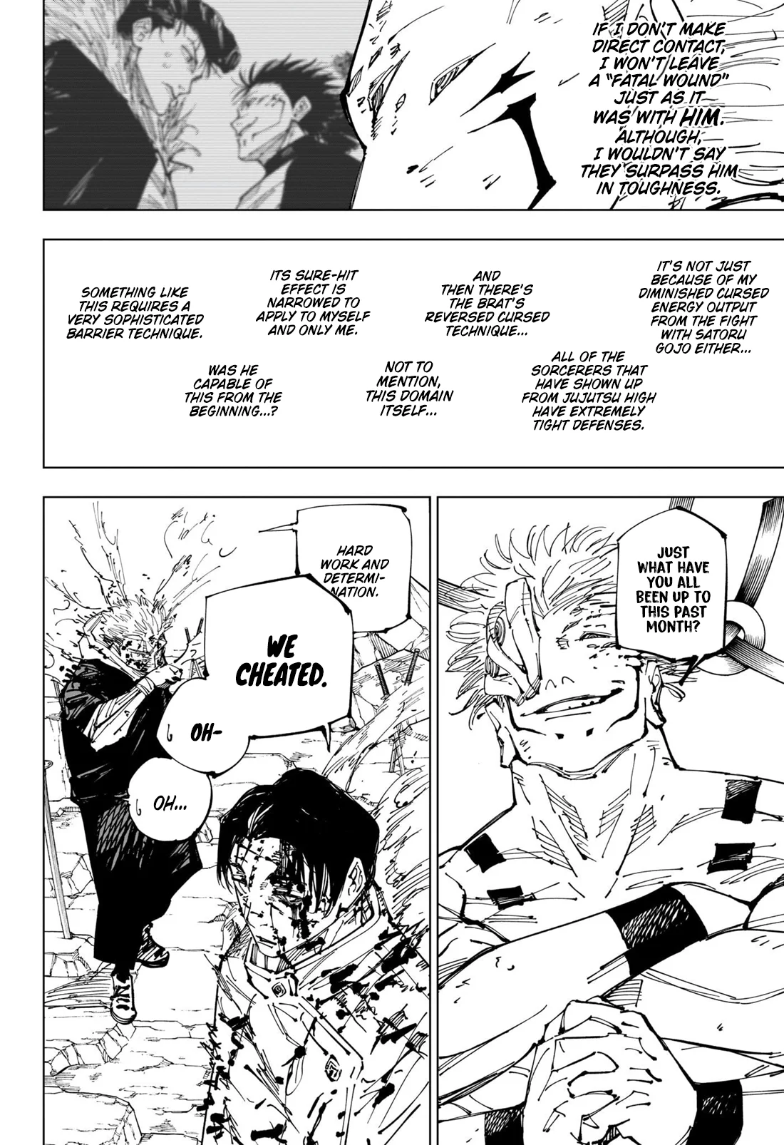 JJK Manga Chapter 250 14