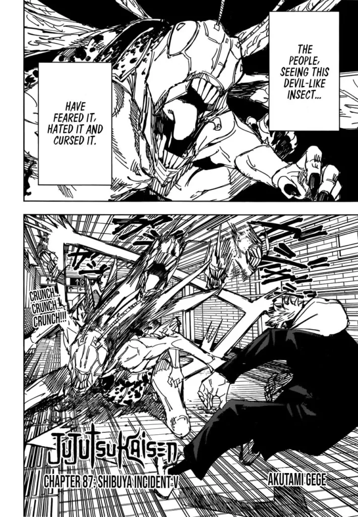JJK Manga Chapter 87 3
