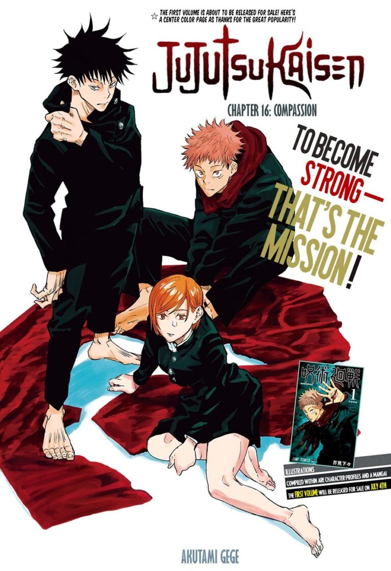 Jujutsu Kaisen Manga Chapter 16