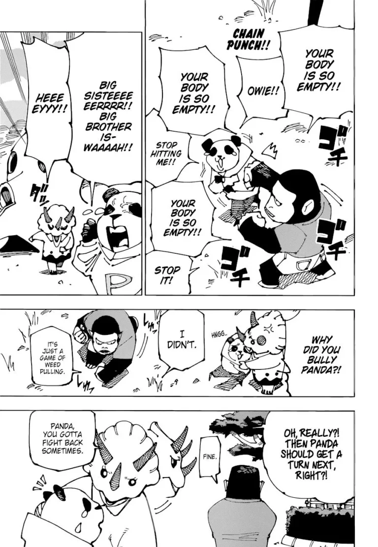 Jujutsu Kaisen Manga Chapter 185