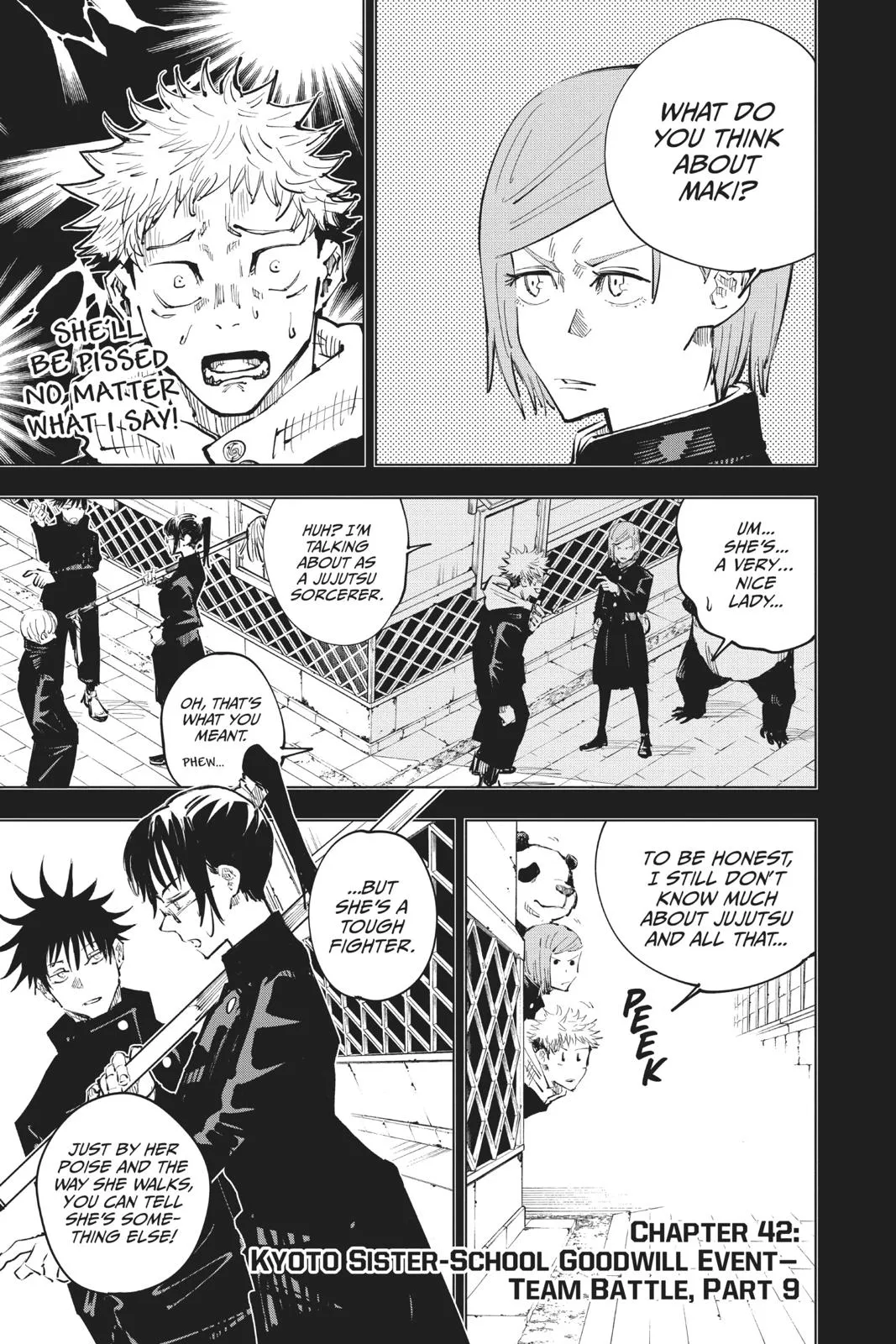 Jujutsu Kaisen Manga Chapter 42