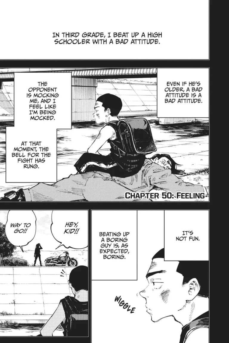 Jujutsu Kaisen Manga Chapter 50